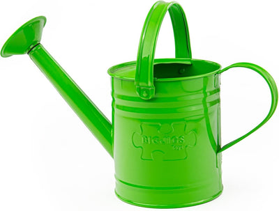 Bigjigs green metal watering lattine