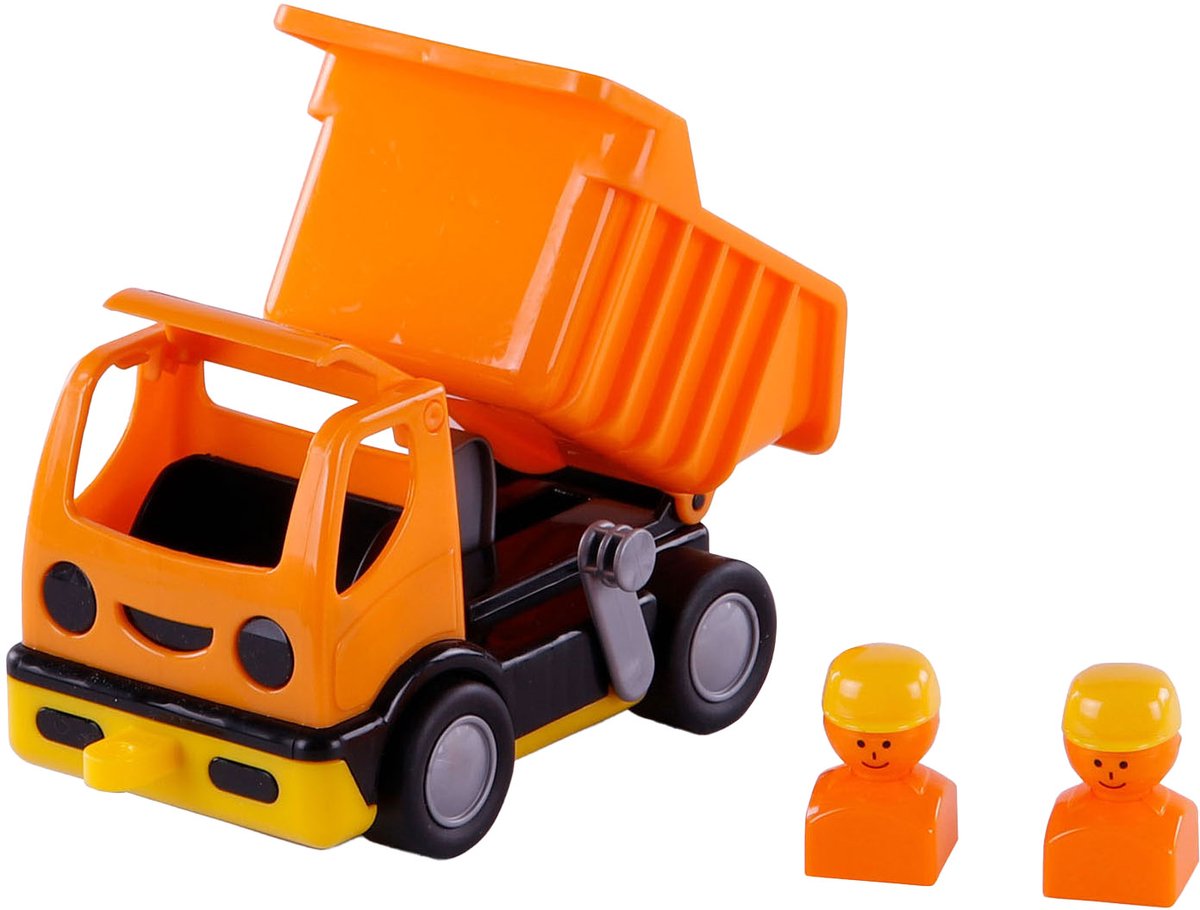 Cavallino Toys Cavallino Mi primer trailer de propina Oranje, 19cm