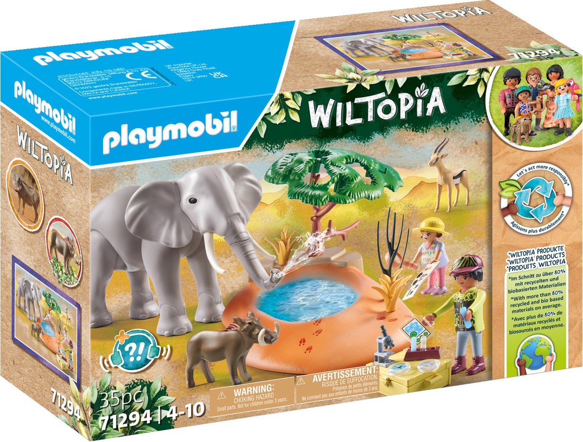 Playmobil Wiltopia Un viaggio al Waterpoel 71294