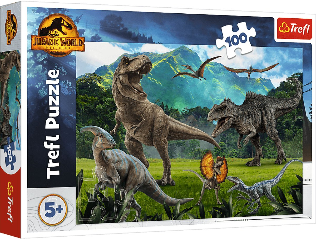 Trefl 16441, 100 pezzo(i), dinosauri, 5 anni