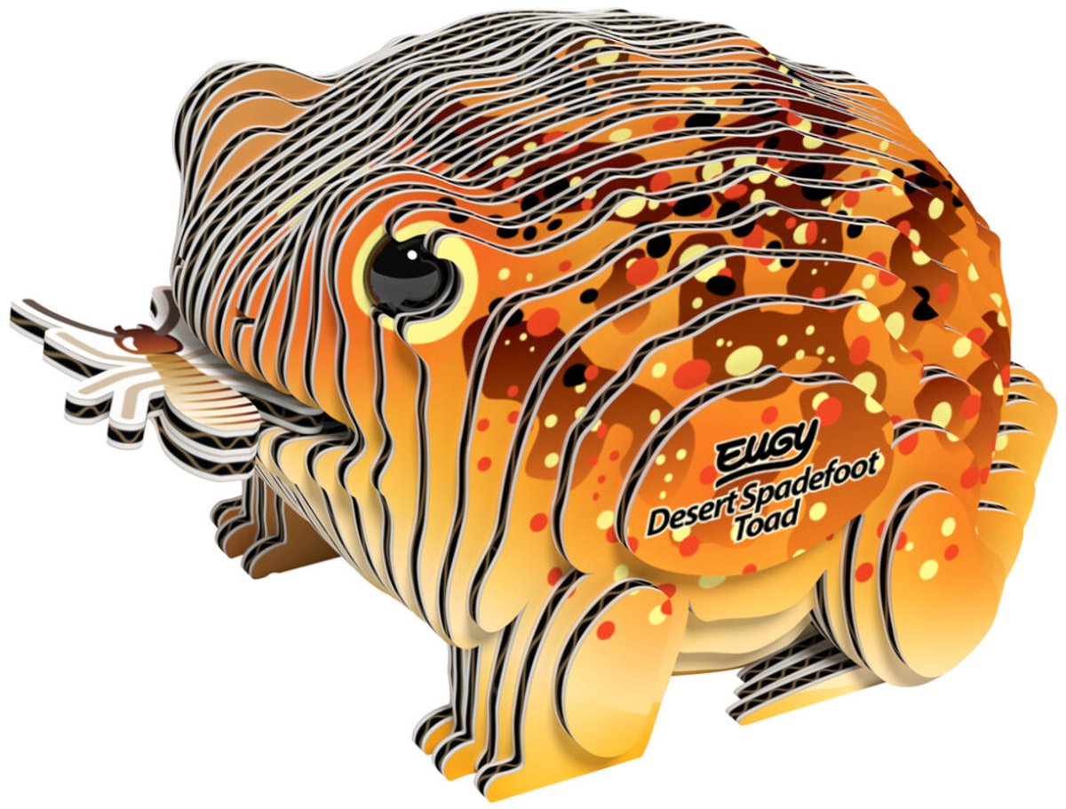 Eugy 3d puzzel - woestijnpad - wilde dieren - duurzaam - verzamel ze allemaal - 6 jaar