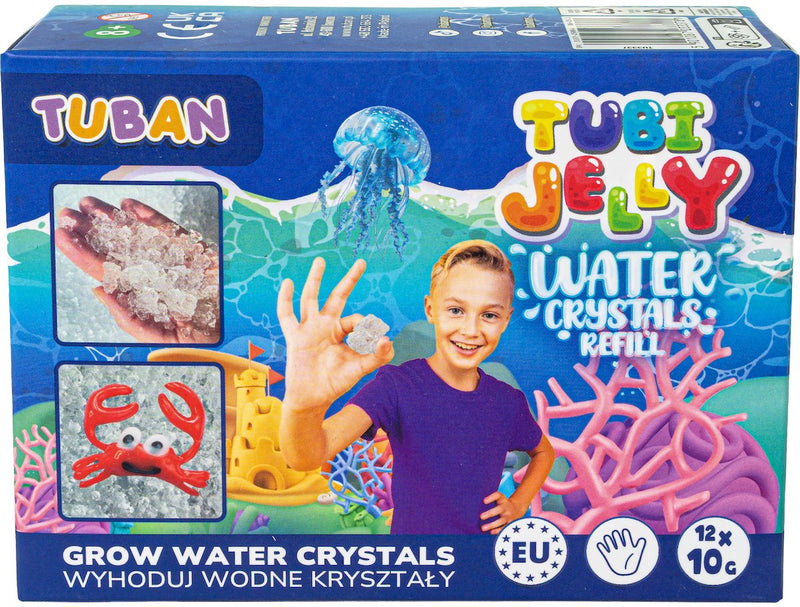 Tubani educativi - tubi gelatina cristalli d'acqua 12 x 10 g.