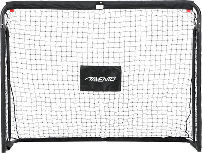 Avento voetbaldoel met targetscherm - staal - ca. 160 x 60 x 120 cm