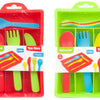 Toi-toys Case Food Posate set con Bak, 16dlg.