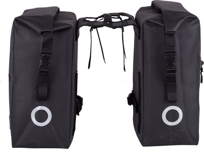 Combinazione borsa doppia Willex 100% impermeabile nera