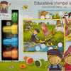 Bambolino fien teun creatieve stempelset, stempels en gekleurde kaarten - creatief, educatief speelgoed - boerderij speelgoed - vanaf 3 jaar - toys