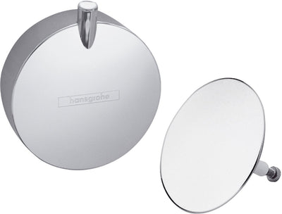 Set di colori Hansgrohe flexaplus per combinazione scarico vasca e troppopieno cromo