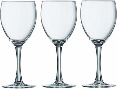 Bicchieri da vino arcoroc chef sommelier - 6 pezzi - vetro - 190 ml - vino bianco rosso