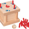 Goki Wooden Tricky 6 Pin Game