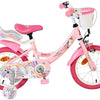 Bicicleta infantil Volare Unicornio - Niña - 14 pulgadas - Rosa