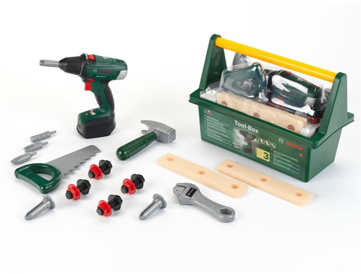 Klein toys bosch mini - toy tool box - including drill - 3+ years