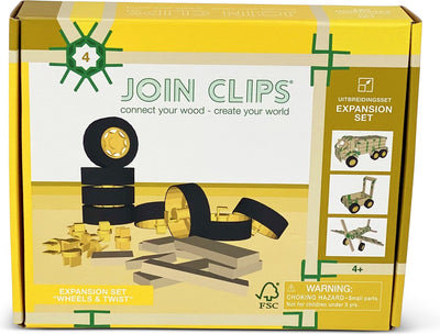Unisciti a clips di espansione set di ruote e le labbra girate