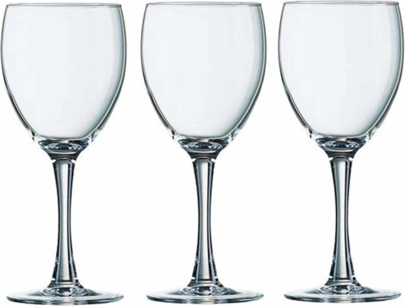 Bicchieri da vino arcoroc chef sommelier - 6 pezzi - vetro - 190 ml - vino bianco rosso