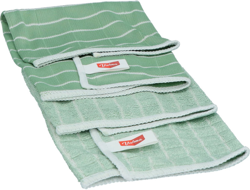 Paños de microfibra de bambú ecológicos Valma - 30x30 cm - absorbentes súper suaves - calidad pesada - elección respetuosa con el medio ambiente - 2 piezas