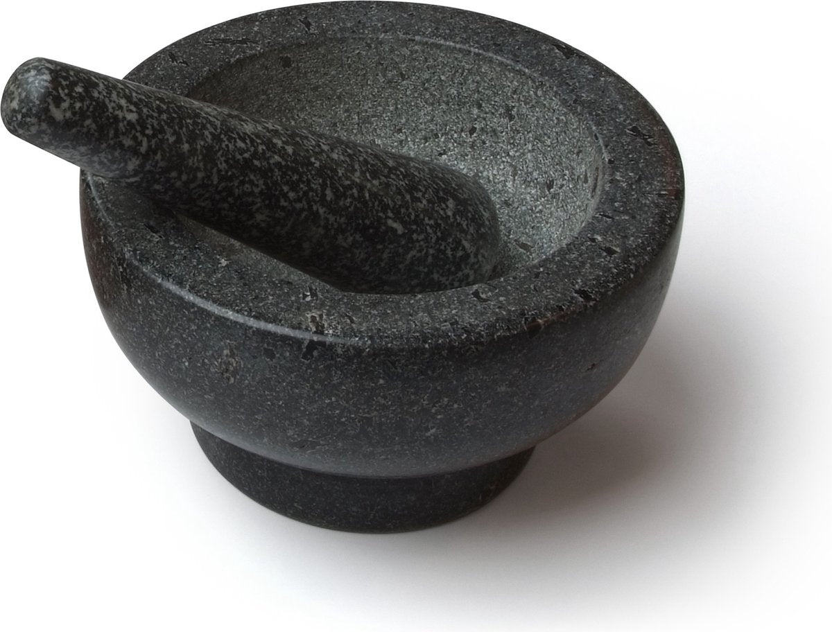 Inno cuisinno - mortaio - granito - ø18 x h 11 cm