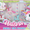 lápices de unicornio con borrador de borrador y lápiz
