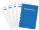 Correctbook a5 extra pagina’s weekplanner – uitbreidingsset – 5 herbruikbare, uitwisbare bladen