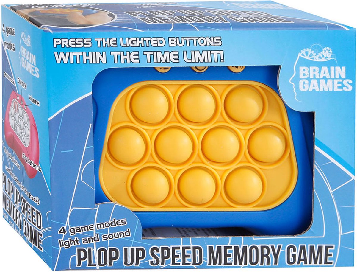 Pop it Brain Games Speed ​​It Pop it Memospel