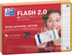 Oxford flash 2.0 - tarjetas didácticas - rayadas - a6 - borde naranja - 80 piezas