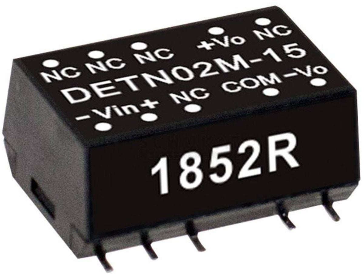 MW mean well DETN02L-05 Módulo convertidor CC CC 200 MA 2 W Número de salidas: 2 x contenido 1 pieza(s)