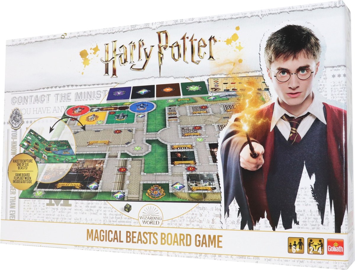 Juegos de Goliath Harry Potter Bestias mágicas Juego de mesa