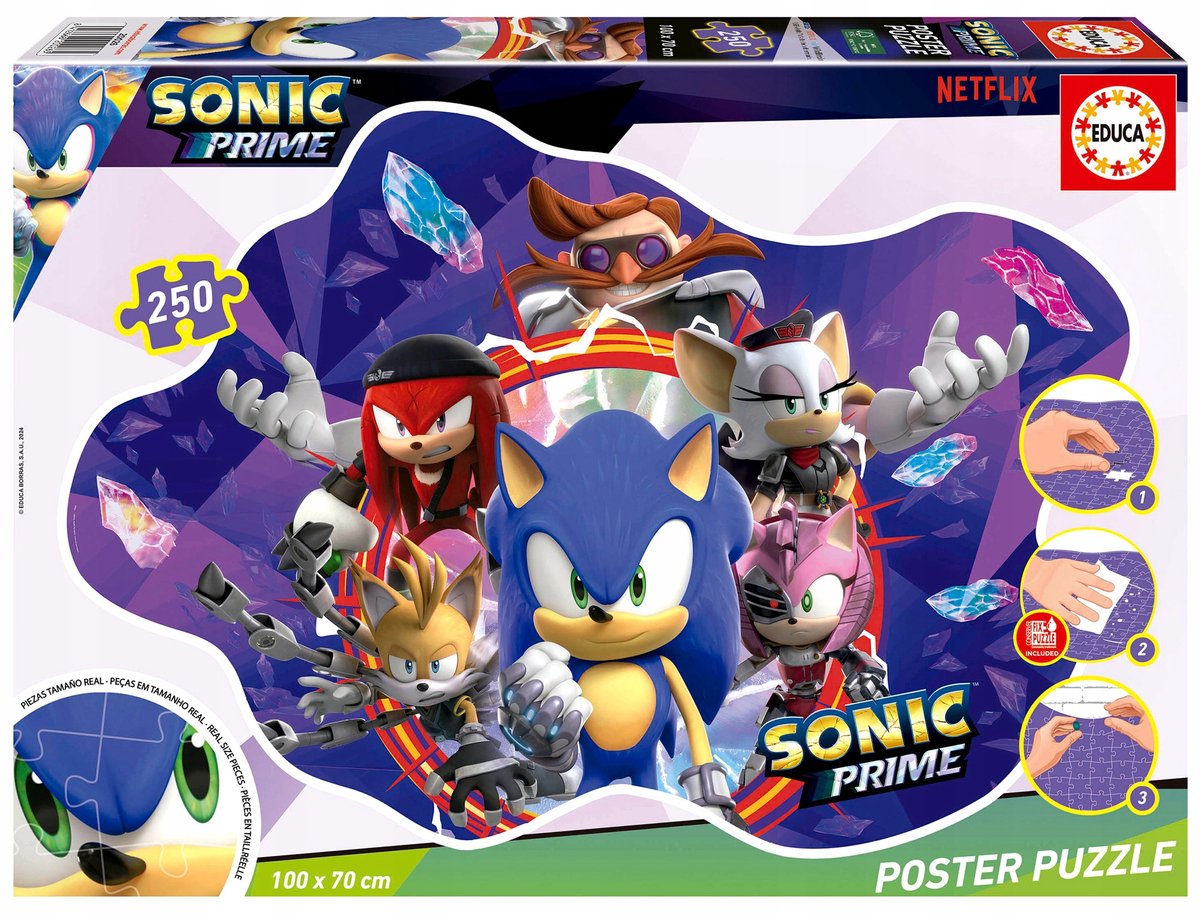 Educa sonic prime puzzel 250 stukken