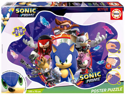 Puzzle educa sonic prime 250 piezas