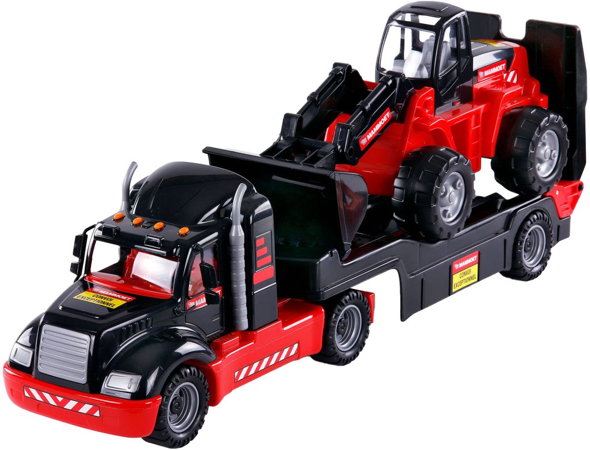 Cavallino Toys Cavallino Mammoet Torpedo camion con bulldozer, scala 1:16