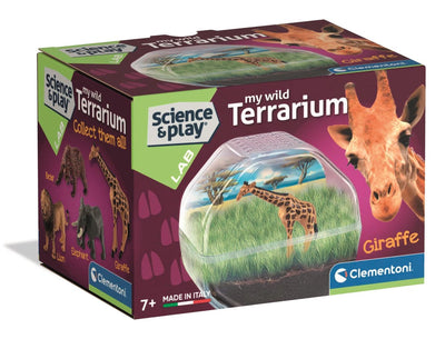 Gioco scientifico Clementoni il mio terrario selvaggio - giraffa