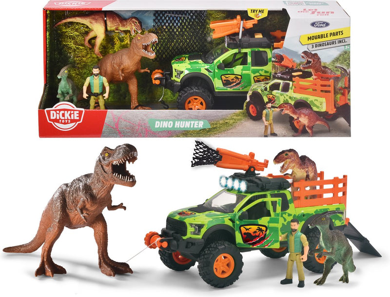 Juego de juegos de cazador de dino dickie