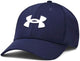 Gorra de hombre Under Armour m blitzing low str-blu - azul marino medianoche - blanco