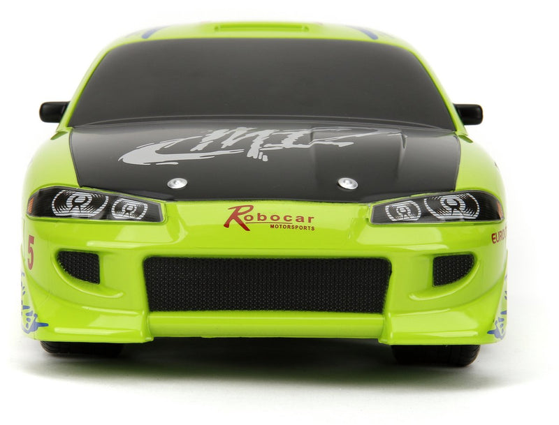Jada juguetes jada rápido furioso rc 1995 mitsubishi 1:16