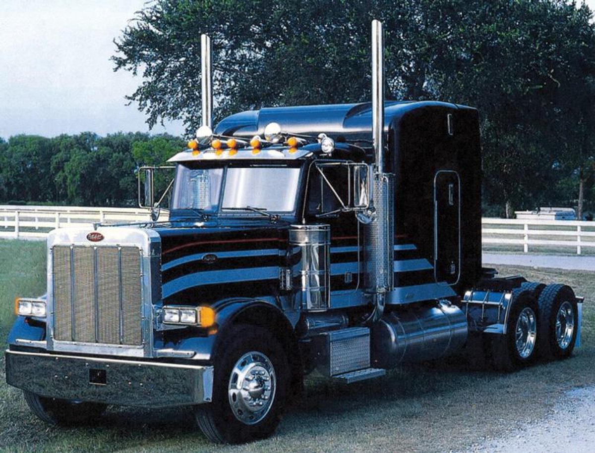 Italeri 1:24 3857 camion americano - classico peterbilt 378 long hauler - kit modello in plastica