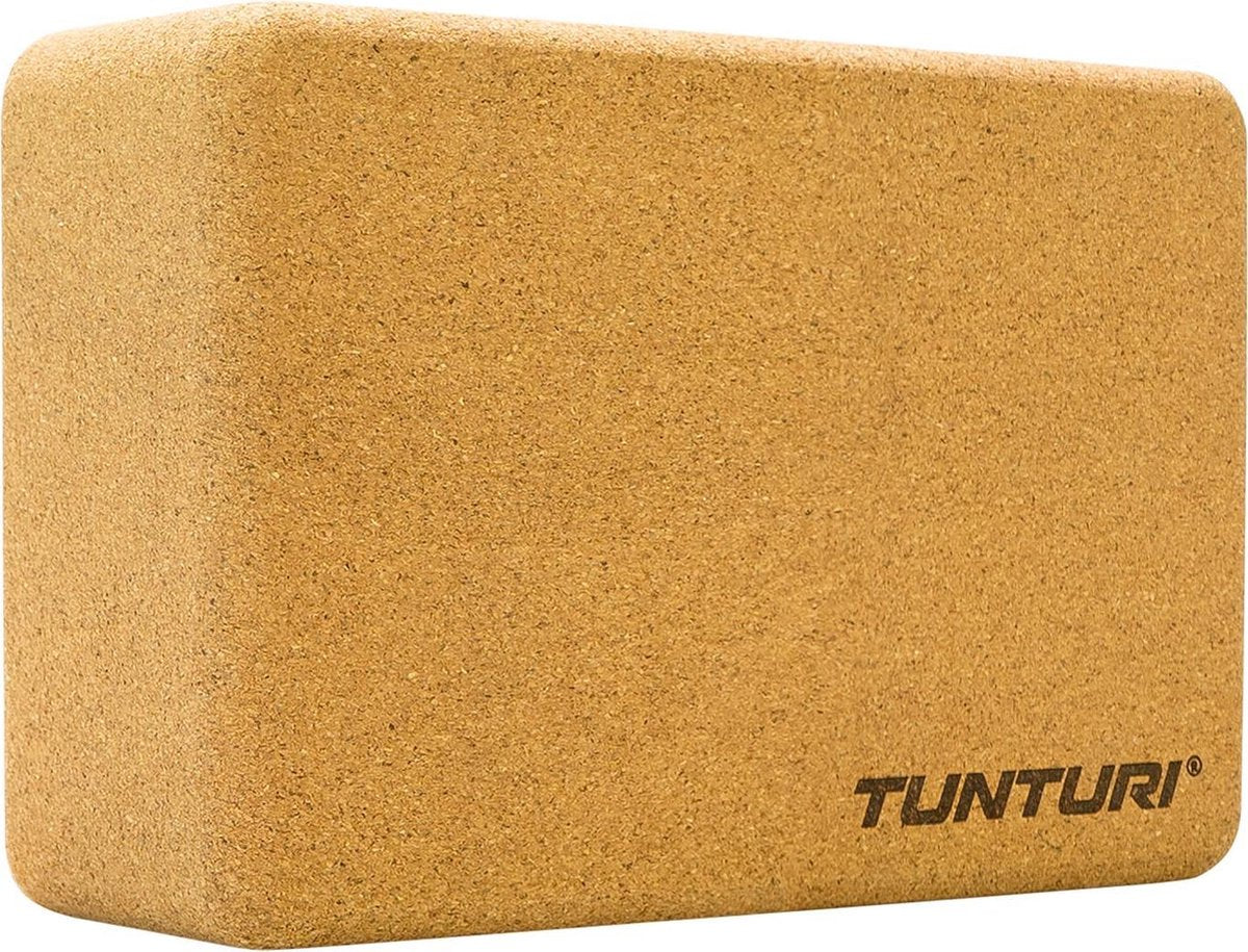 Bloque de yoga Tunturi - bloque de yoga - corcho 100% natural