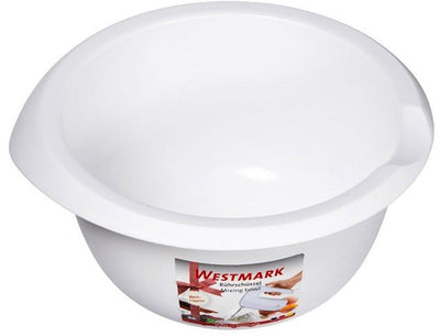 Ciotola Westmark, 2,5 l, con beccuccio, plastica, bianco, 3152227w