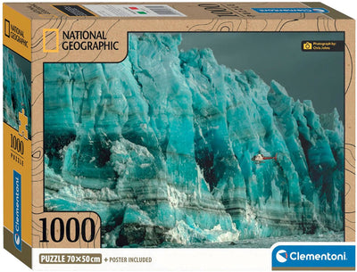 Clementoni Jigsaw Puzzle National Geographics - Glacier, 1000.