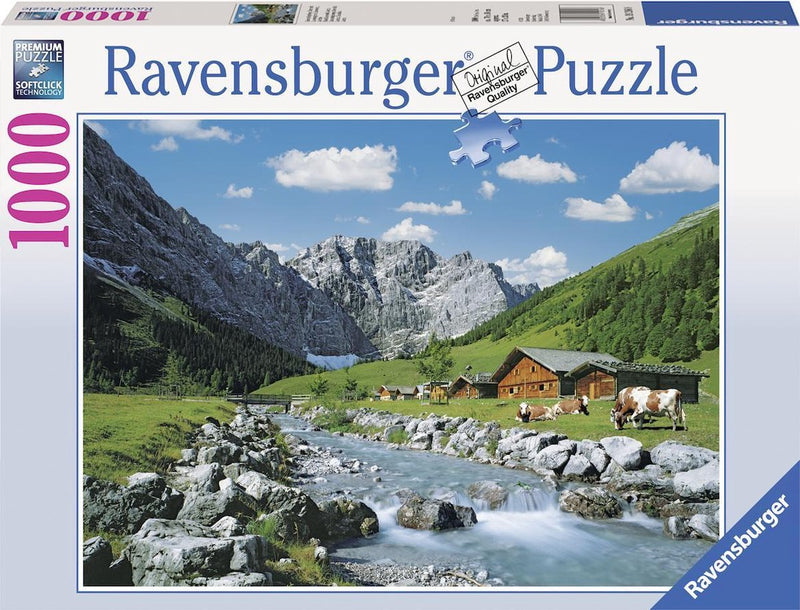 Puzzle Ravensburger Monti Karwendel, Austria - puzzle - 1000 pezzi