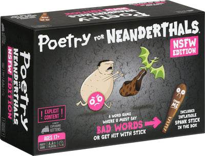 Poesía de gatitos explosivos para neandertales: edición nsfw - juego de cartas en inglés