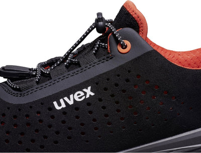 Mezzepunte Uvex 1 g2 s1 68468 nero, rosso (68468)-36 (weite 11)