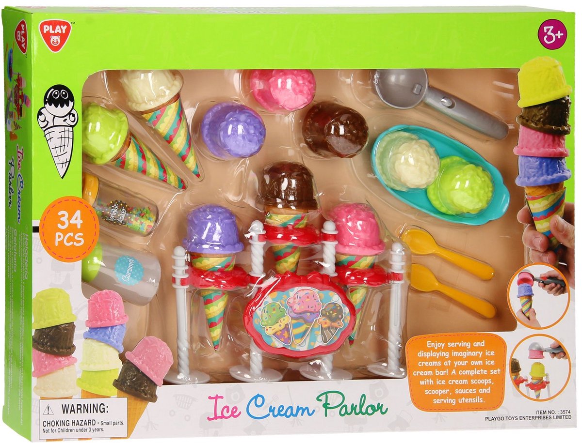 Gioca al set di gelati, 34dlg.