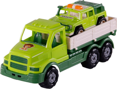 Cavallino Toys Cavallino XL Torpedo camion con jeep di sopravvivenza, 44,5 cm
