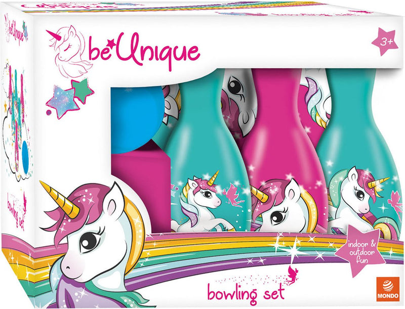 Mondo Bowling Set unicorno, 7dlg.