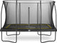 Salta comfort edition - 366 x 244 cm - trampolino rettangolare con rete di sicurezza - nero - trampolino per bambini