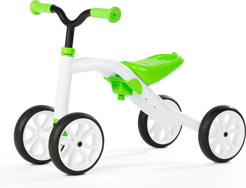 Quadie Chillafish, veicolo per bambini, bicicletta senza pedali, 4 ruote, verde