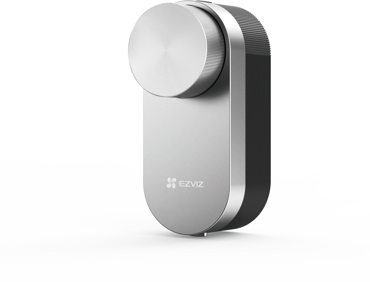 Serratura intelligente Ezviz DL01 pro - serratura intelligente con Bluetooth - senza chiave, chiusura automatica, accesso tramite app - funziona con gateway - argento