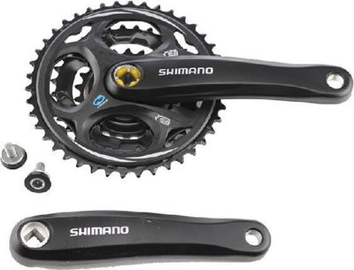 Shimano efcm311c222xl crankset altus 7 8 spd. 170 42x32x22 black (- 4.5 mm deep)