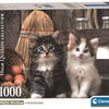 Clementoni puzzel - schattige kittens, 1000st.