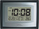 Technoline digital wall clock - date - temperature - alarm function - ws 8004