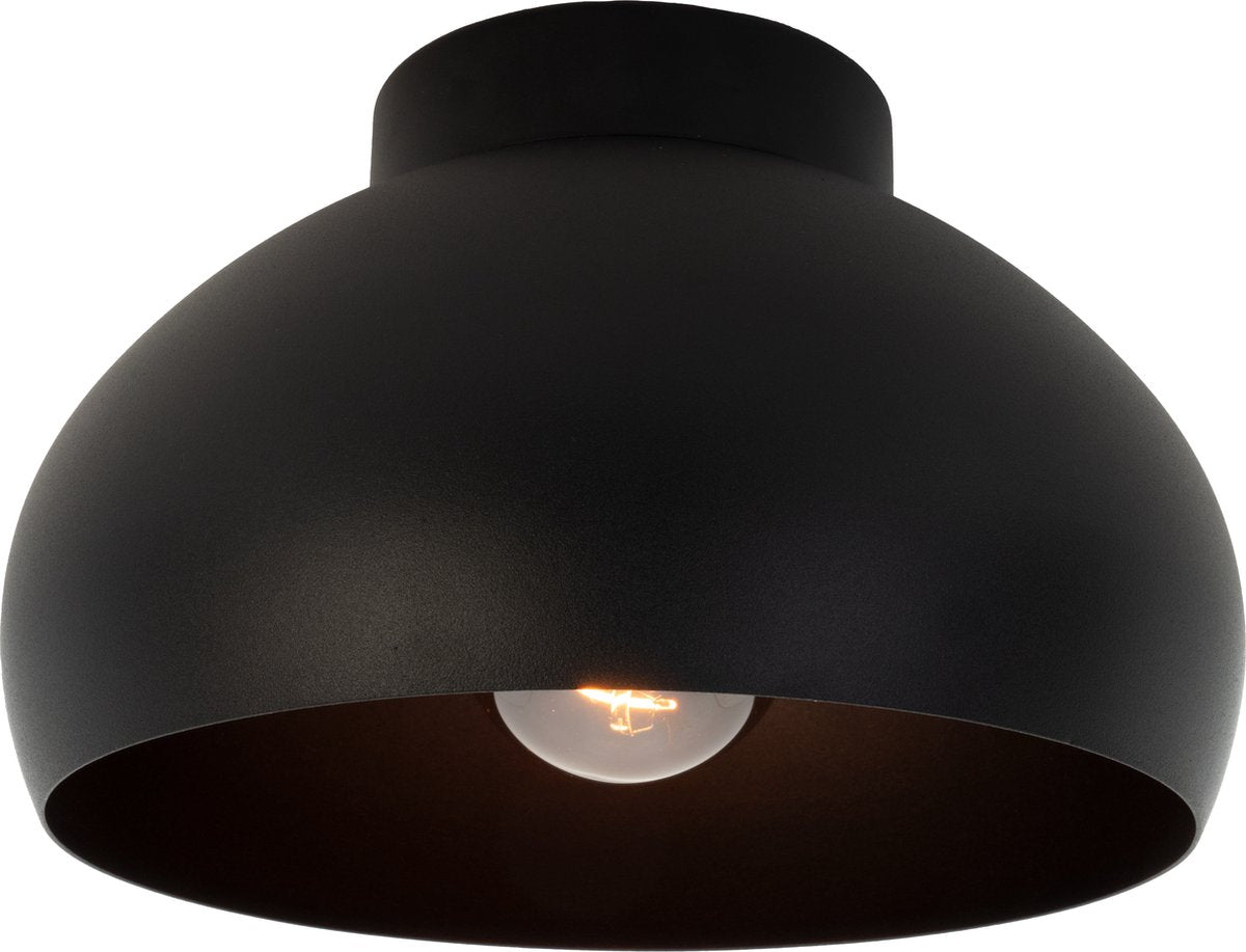 Eglo mogano 2 plafondlamp - e27 - ø28 cm - zwart