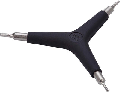 Bbb cycling inbussleutelset fiets threestar - fietsgereedschap werkplaats gereedschap - inbus 2 2.5 3mm - zwart - btl-28